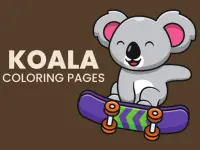 Koala Coloring Pages image