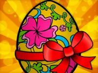 Handmade Easter Eggs Coloring Book image