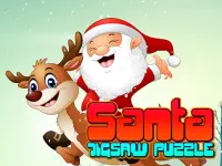 Santa Jigsaw Puzzle Game image