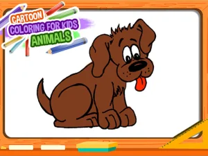 Cartoon Coloring Book image