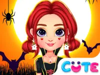 Rainbow Girls Halloween Salon image