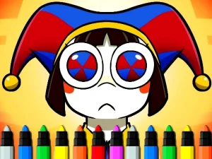 Digital Circus Coloring Adventure image