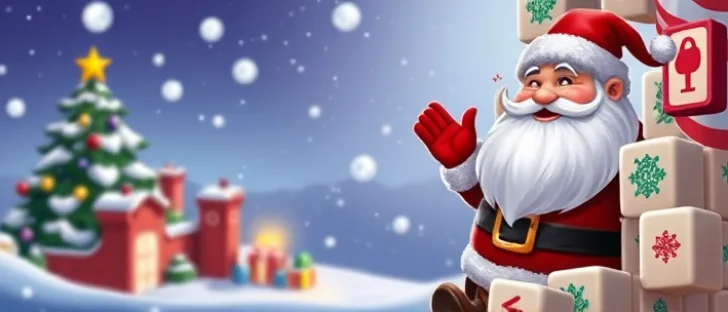 247 Christmas Mahjong image