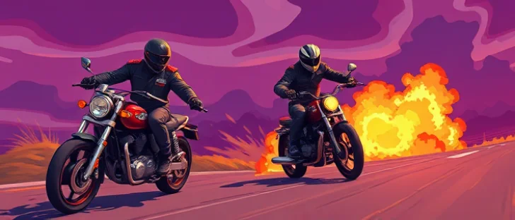 Biker's image