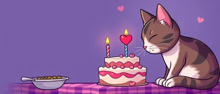 Cats Love Cake image