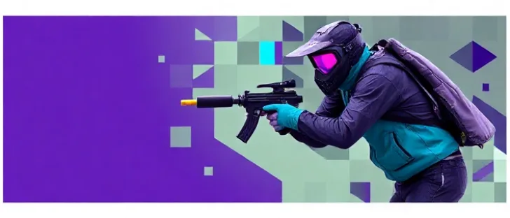 Paintball Fun 3d Pixel Unblocked image