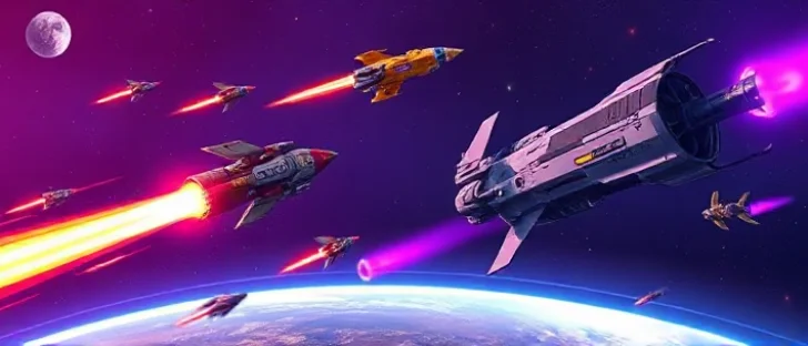 Spacefight Simulator Crazy Games image