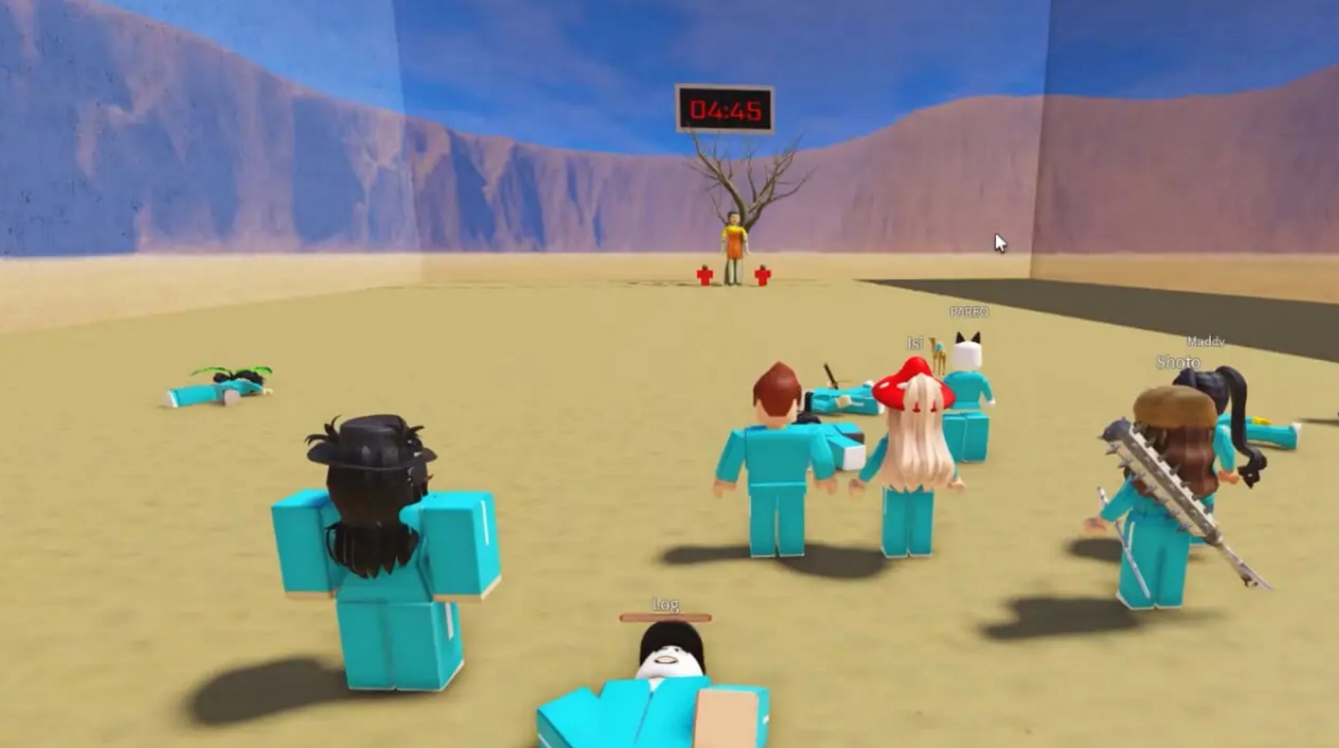 How to play squid game on roblox