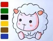 Baby sheep Colorin...