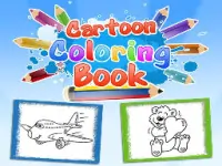 Cartoon Coloring Book Game