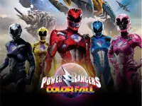 Power Rangers Color Fall Pin Pull Puzzle 