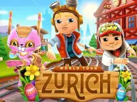 Subway Surfers ZURICH Gameplay With Hugo Character Using CLOCKWORK Board  and Pirate Outfit full screen Game Download - Google Play Store for  android