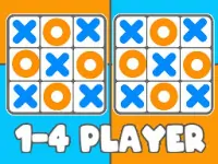 🕹️ Play Tic Tac Toe 4 Player Game: Free Online Multiplayer Tic Tac Toe  With Friends