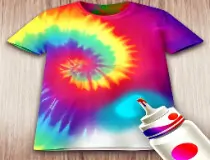 Tie Dying Cloths 3...